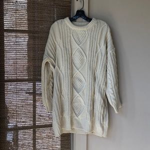 Chicwish long knit sweater